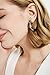 Enameljewelries Wave Tortoise Shell Hoop Earrings Lightweight Acrylic Resin Hoop Earrings with Hypoallergenic 925 Silver Post for Women (C5#Leopard)