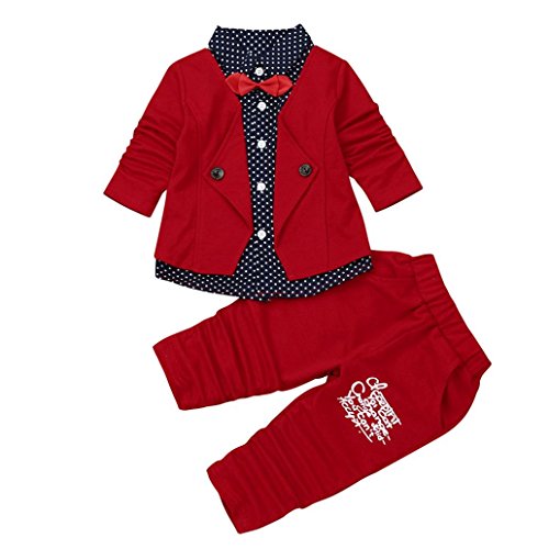 DIGOOD for 0-4 Years Old Boy Kids Baby Boy Little Gentry Clothes