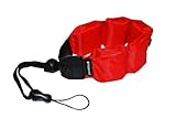 Polaroid Floating Wrist Strap (Red) For The Polaroid XS100, XS20, XS7 Action Cameras