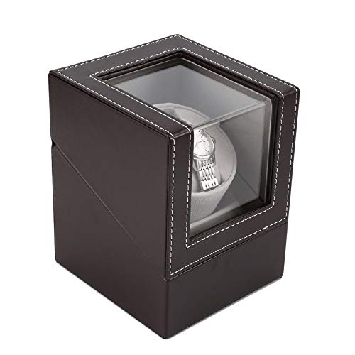 Florenceenid Motor Shaker Watch Winder Holder Display Automatic Mechanical Watch Box - Thumbnail 3
