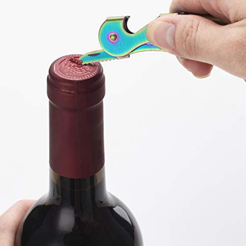 YFS Waiter Corkscrew Upgraded Heavy Duty Wine Opener with Foil Cutter