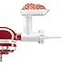 KitchenAid 80127 Stand Mixer Attachment with Food Grinder, Rotor Slicer, Shredder and Sausage Stuffer, White