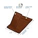 Money Clip - Men's Leather Wallet Slim Front Pocket RFID Blocking with Super Strong Magnetic