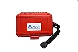 Waterproof Hearing Aid Case (Red)
