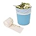 100% Compostable Small Trash Bags [2.6 Gallon 100 Pack] Eco-Friendly Garbage Bags For Kitchen & Bathroom, Heavy-Duty, BPI Certified, Biodegradable by Earth's Natural Alternative