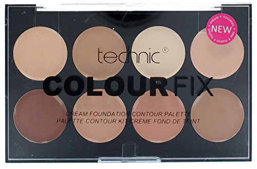 Technic Colour Fix Cream 8 Colour Foundation Contour Palette