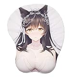 Azur Lane IJN Atago HD Anime Mouse Pads with Wrist