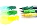 Nightscape Watercolor Brush Marker Pens, Felt Nib, Firm Tip, Set of 12 Colors