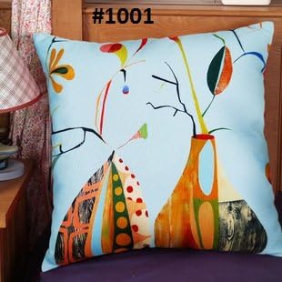 Fablegent Elegant Decorative Throw Pillow Cover - Geometry Abstract Design on Both Sides - Soft Velvet Fabric - Multiple Selections - XH5