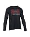 Under Armour Men's Tech Rise Up Long Sleeve T-Shirt, Black (001), X-Large