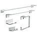 DELTA FAUCET 77724 Vero 24 in. Wall Mount Towel Bar Bath Hardware Accessory in Polished Chrome