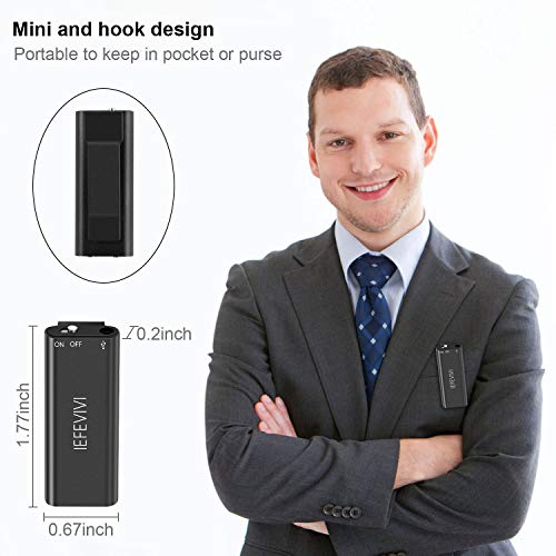3 IEFEVIVI+Voice+Activated+Recorder+Recording