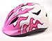 Kids Cranky Safety Helmet, Boys and Girls Safety Helmet for Roller Skating Skateboard BMX Scooter Cycling (Pink)