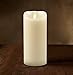 Flameless Real Wax Moving Wick LED Candle for Home, Party, Halloween, Wedding Decor with Timer Control Vanilla Scent 4