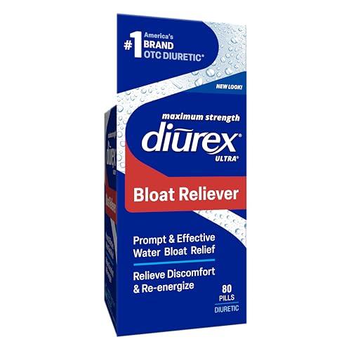 DIUREX ULTRA WATER WEIGHT LOSS FORMULA WATER PILLS, 80 COUNT