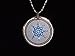 EHM Energy Balance Pendant - Negative Ion Balance Power -Blue Crystal Ringed Volcanic Lava Nano-Fusion Charm - Electromagnetic Field Protection & Energy Biofield Treatment Aid