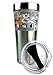 Slim Double-Wall Vacuum Insulated Stainless Steel Tumbler with Splash Proof Lid 20 oz