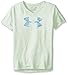 Under Armour Girls' Big Logo Tech Short Sleeve V-Neck