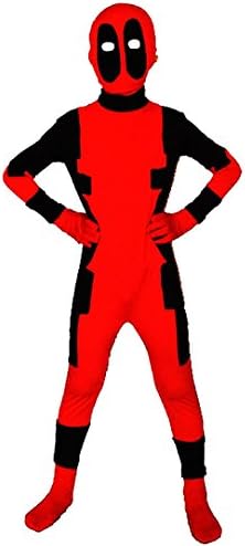 Unisex Lycra Spandex Zentai Halloween Cosplay Costumes for Kids&Adult (Kids 140)