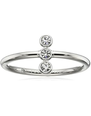 Vintage Glitz Line Ring, Size 7