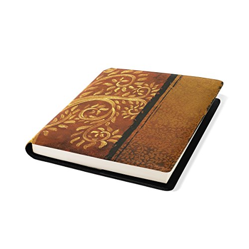 Tree Stretchable Leather Book Covers Standard Size for Student Hardcover Textbooks Fits Up to 9x11-Inch for School Girls Boys Gift