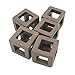 XMHF Ceramic Aquarium Small Fish Shrimp Crayfish Breeding Cube Block Shelter 5 Pcs