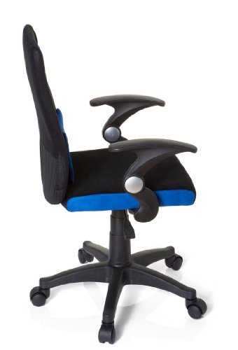 HJH-Office-Kiddy-PRO-al-Sedia-da-Ufficio-per-Bambini-100-Poliestere-Multicolore-4000x5000x9700-cm