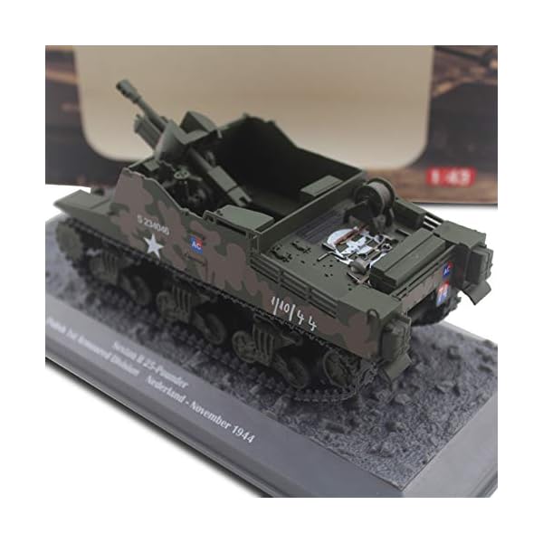 SY-Heat Legierungs-Tank-Modell, Militärmodell-Dekoration Sexton II 25-Pfund-Polnisch-Polnische 1. Gepanzerte Division… – Bild 4
