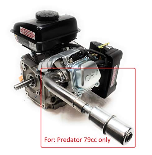 ARSPORT Exhaust with Muffler for: Predator 3HP 79cc from Harbor Freight Tool, Mini Bike.