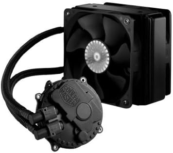 Cooler Master Seidon 120XL - PC CPU Liquid Water Cooling System, Push-Pull Kit with 120mm Radiator and 2 Fans Style: 120 x 38 mm Radiator/2 Fans PC, Personal Computer
