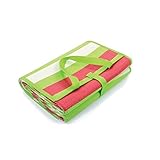 Camco 42813 Green/White/Red 60" x 78" Striped Handy Mat with Strap (Automotive)