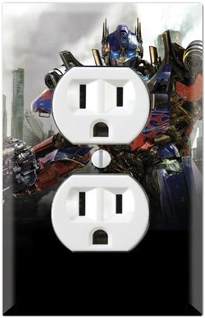 Duplex Wall Outlet Plate Decor Wallplate - Transformers Optimus Prime Autobots