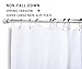 BRIOFOX Tension Shower Curtain Rod, Never Rust 304 Stainless Steel + Non-Fall Down (Classic Spring Tension/Super-large Non-slip Plate) Use for Bathroom Doorway Windows, 42-72 Inches