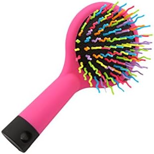 IFormula 1 Pc Rainbow Massage Comb with Mirror Anti-static Airbag Comb