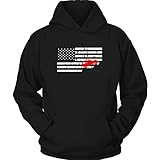 Jeep Grand Cherokee ZJ USA Flag Unisex Hoodie