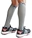 Compression Socks for Women & Men - Grey, Large