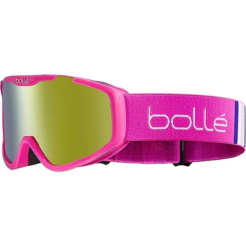 bolle - Rocket Plus, Pink Matte, Sunshine, Small, Snow Goggles, Feminine, Children