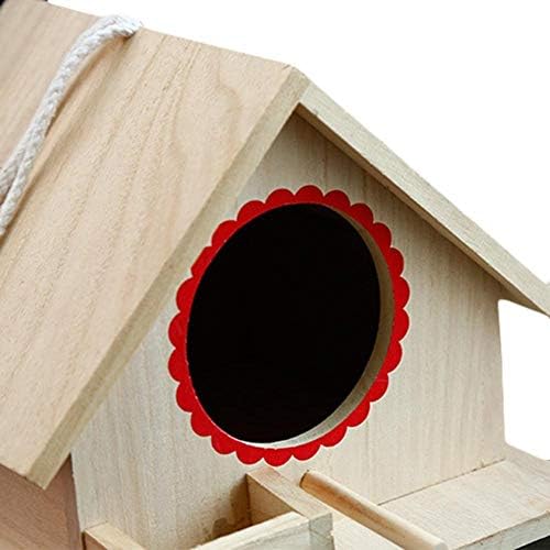 メーカー直送を誇る 激安超特価 Diy 工具 ガーデン Size Size 100 品質保証 B0d92wz2 One 正規品送料無料 Pcソフト 木製の巣箱小さな屋外ガーデンオウム鳥の巣木製バードハウスバードケージペット用品 新作製品 世界最高品質人気 Yjyd 鳥