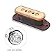 Alomejor 3 String Guitar Pickup DIY Cigar Guitar Box Prewire Guitar PickupTransducer for Guitar Repair with Input Jackthumb 4