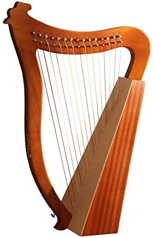 Amazon ハープ ハープ 楽器 ライアー楽器 15弦 説明書付き たくさんの贈り物 竪琴 ライアー 竪琴 楽器 リャキン 木製ハープ 15トーンlai Yaqin 弦楽器 楽器