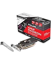 Sapphire 11315-01-20G Pulse AMD Radeon RX 6400 Low Profile Gaming Graphics Card with 4GB GDDR6, AMD RDNA 2, Black