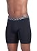Jockey Men's Underwear Active Microfiber Midway Brief - 3 Pack, Black, L