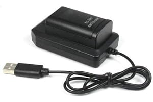 OSTENT USB Charger Dock Station + Rechargeable Battery for Microsoft Xbox 360 Wireless Controller Color Black