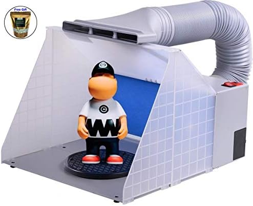 Airbrush Spray Booth Kit Paint Craft Extractor Figurines Set Model Only by eight24hours + Special Gift