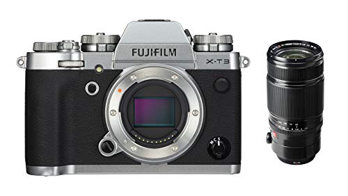 Fujifilm X-T3 Mirrorless Digital Camera, Silver with Fujinon XF50-140mmF2.8 R LM Optical Image Stabiliser, Weather Resistant Lens kit