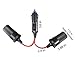 Uninex Car Cigarette Lighter Y Adapter Two-Way Double Plug 12V New Outlet Splitter