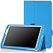 MoKo LG G Pad 8.3 Case - Slim Folding Cover Case with Built-in Hand Strap & Stylus Pen Loop for LG G Pad 8.3 Inch V500/V510/VK810 Verizon 4G LTE Tablet, BLUE (With Smart Cover Auto Wake / Sleep)