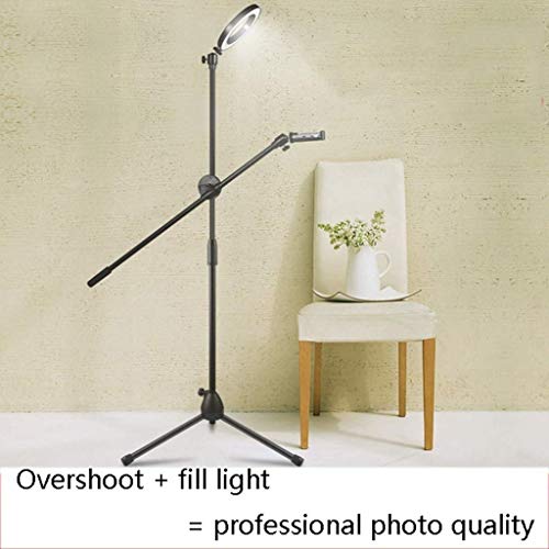 XYSQWZ Bodenfotografieständer Online-vorlesung Internet Sales Video Telefon Stativ - Desktop Down Frame 360-grad… – Bild 7