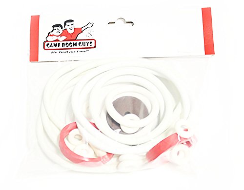 Game Room Guys Gottlieb Far Out Pinball White Rubber Ring Kit