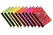 OMURA Pencil Pouch w/Mesh Windows, Zippered & Standard 3-Ring Binder,Pack of 10